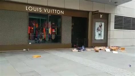 louis vuitton break in|louis vuitton store crash.